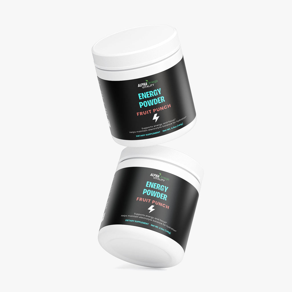 Energy Boost Drink Powder - Fruit Punch