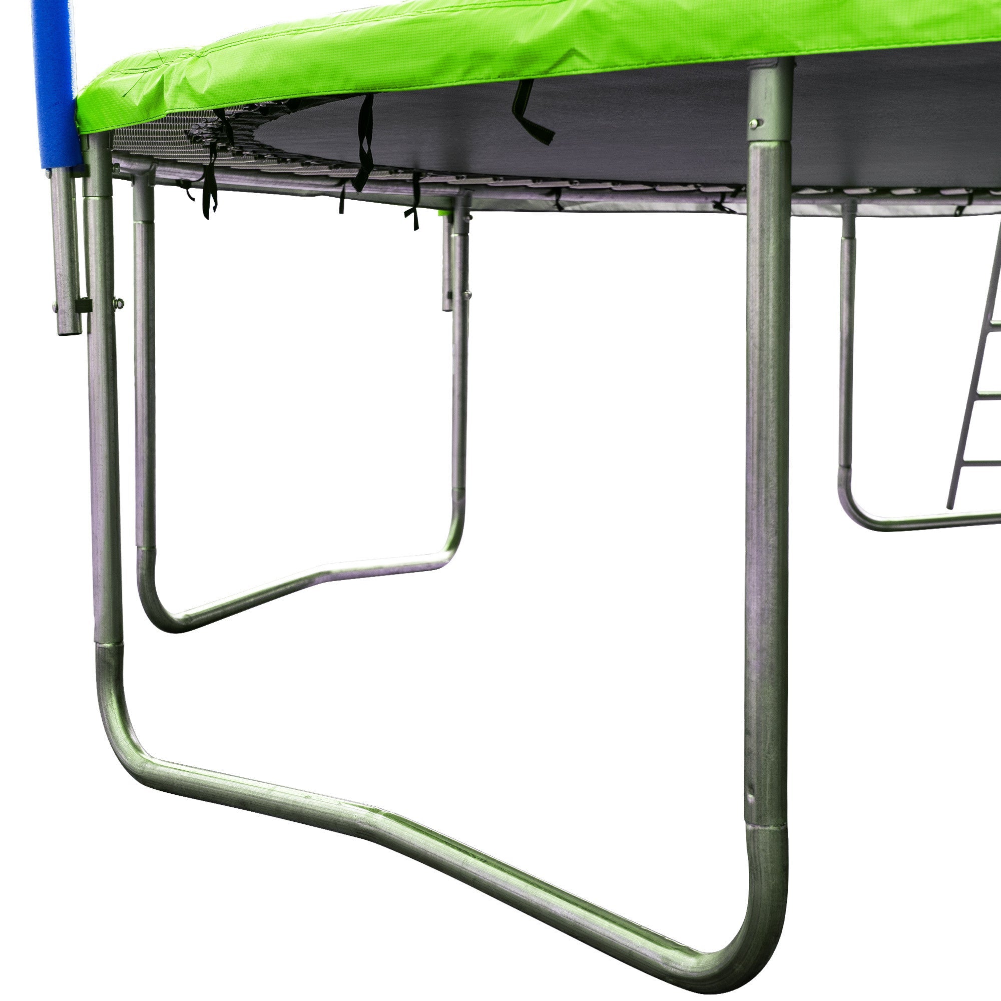 16FT Trampoline for Adults & Kids with Basketball Hoop, Outdoor Trampolines w/Ladder and Safety Enclosure Net for Kids and Adults