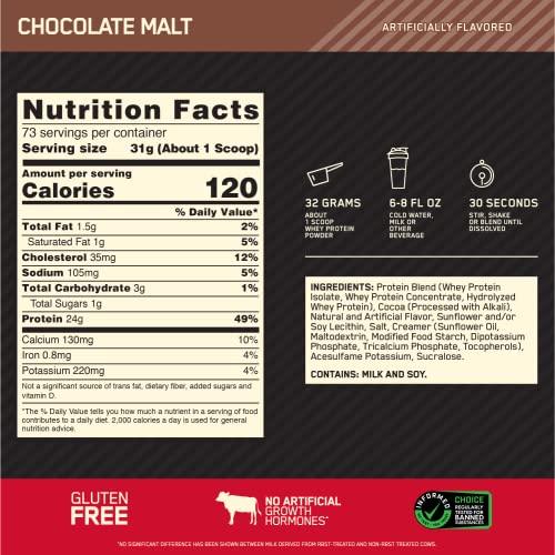 Optimum Nutrition Gold Standard 100% Protein Powder