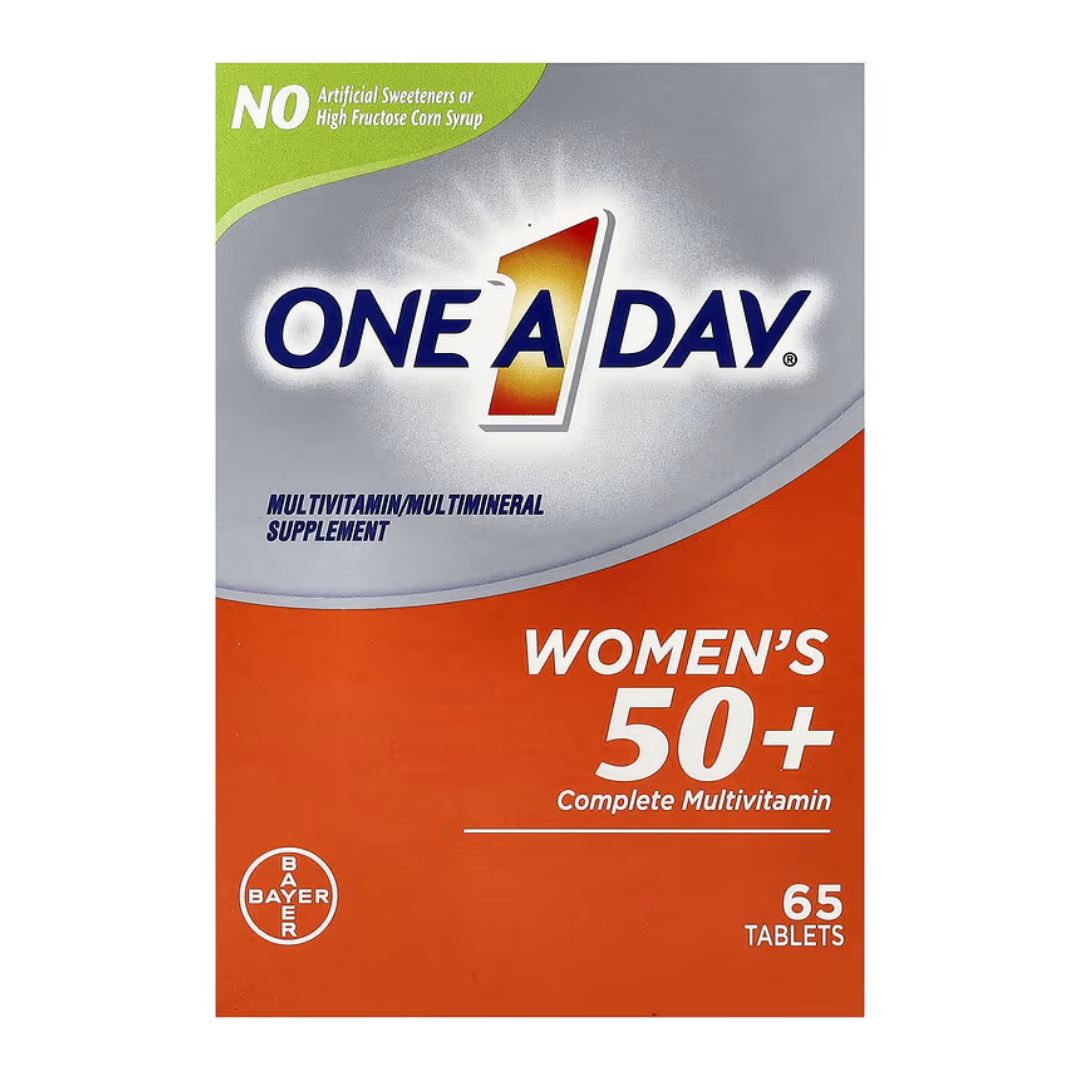 One A Day Women 50+ Multivitamin Tablets (65 count)