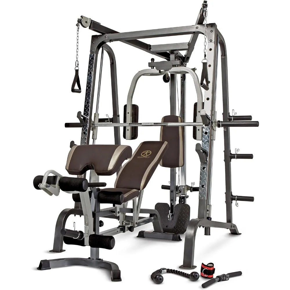 The Complete Guide to a Home Gym Featuring Smith Cage & Leg Press