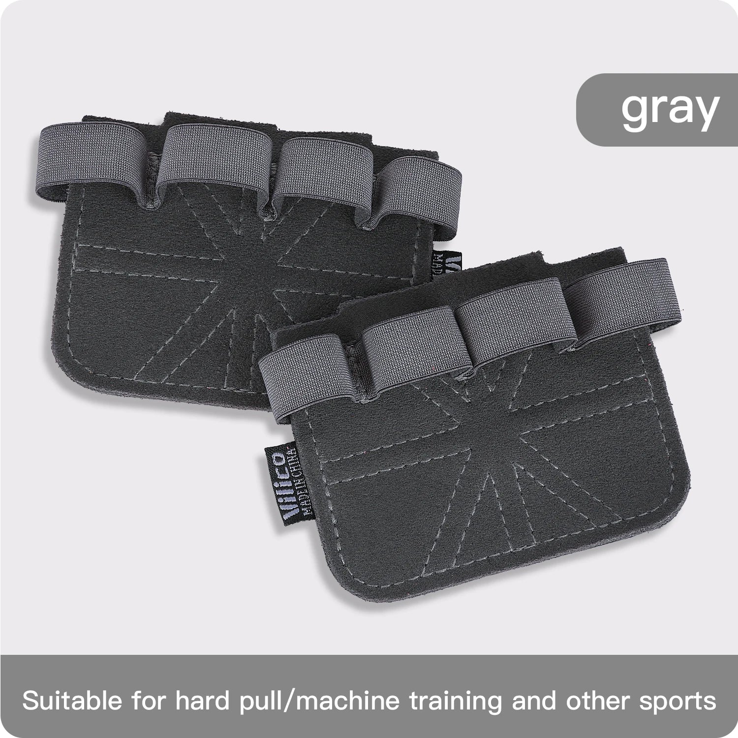 Powerlifting Gym Gloves | Breathable Weightlifting Gloves with Leather Palm Guard for Men and Women