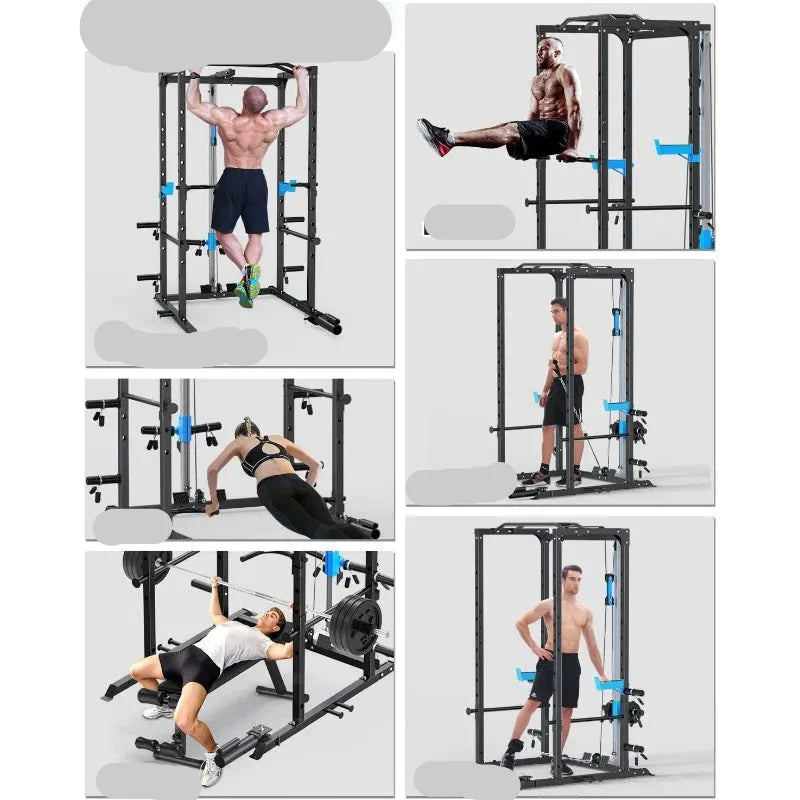 All-in-One Power Rack The Complete Home Gym Experience