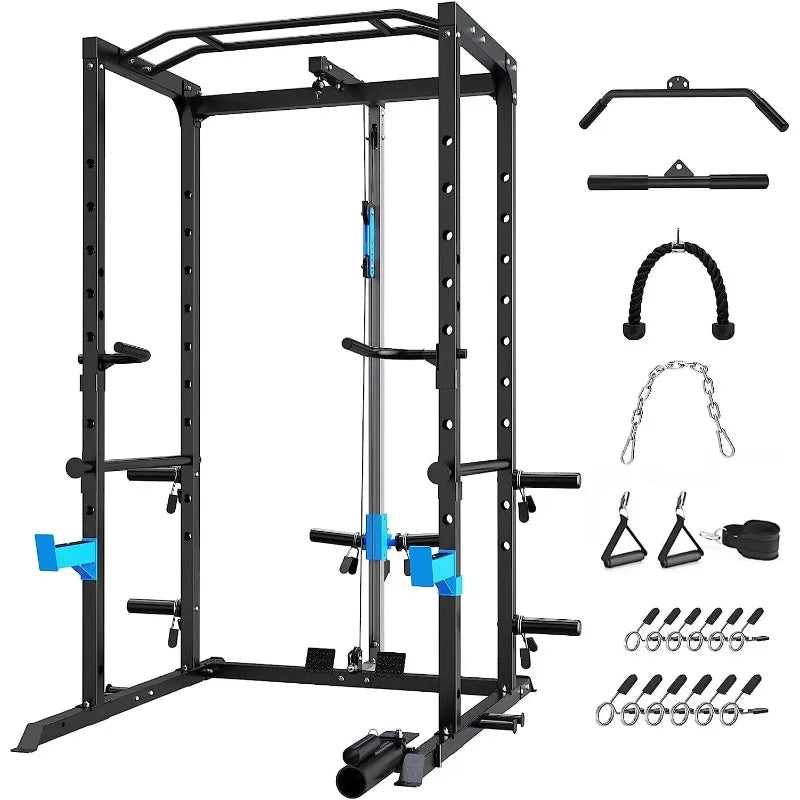 All-in-One Power Rack The Complete Home Gym Experience
