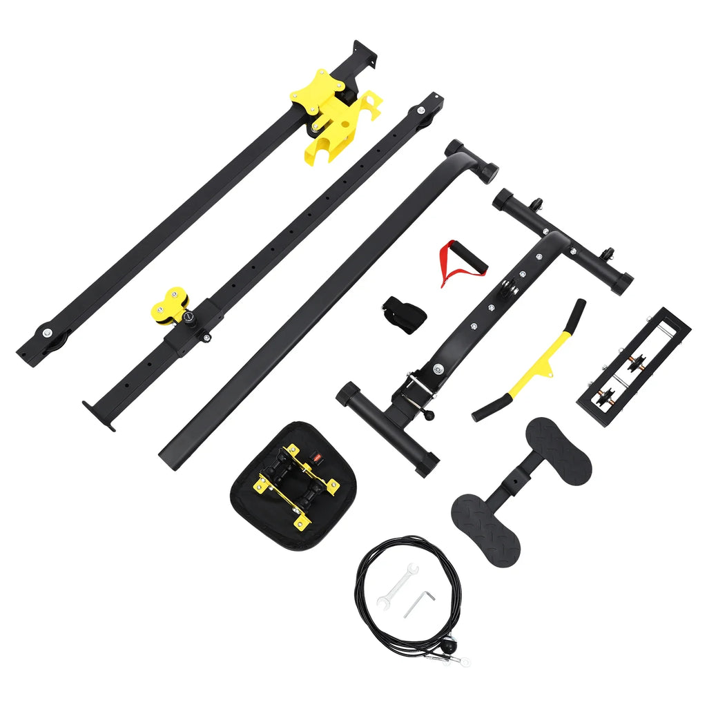 Multifunctional Home Gym with Adjustable Backrest