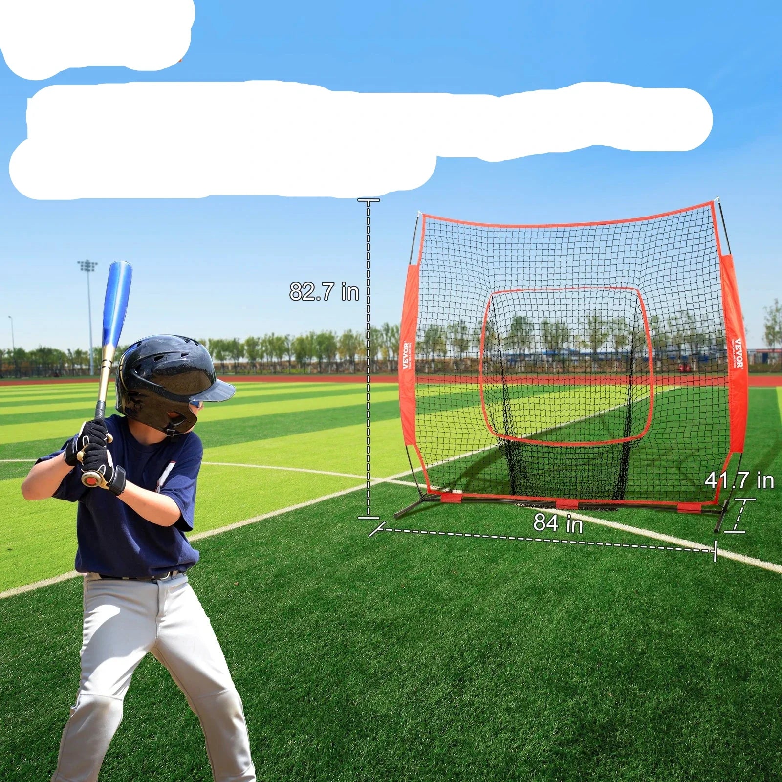 All in One Baseball Softball Practice Net