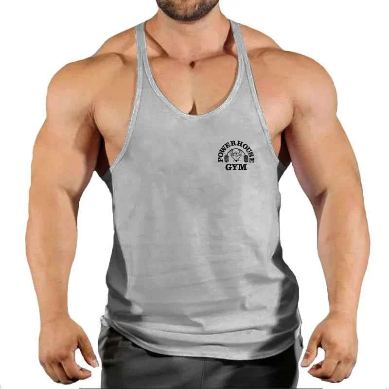 Men's Bodybuilding Stringer Gym Vest