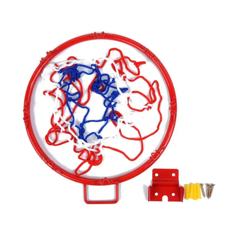32cm Wall Mounted Basketball Hoop with Net