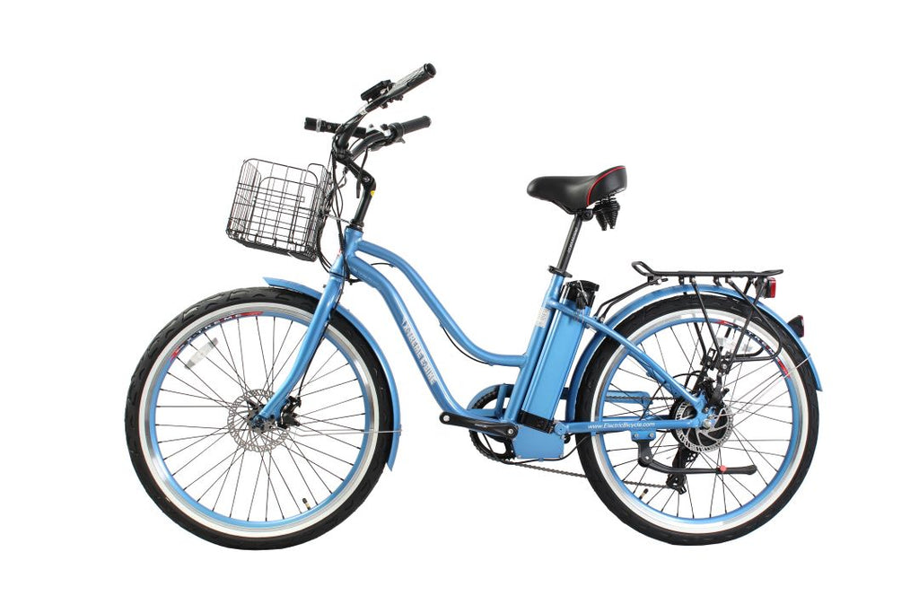 X-Treme Malibu Elite Max 36 Volt Beach Cruiser Electric Bike