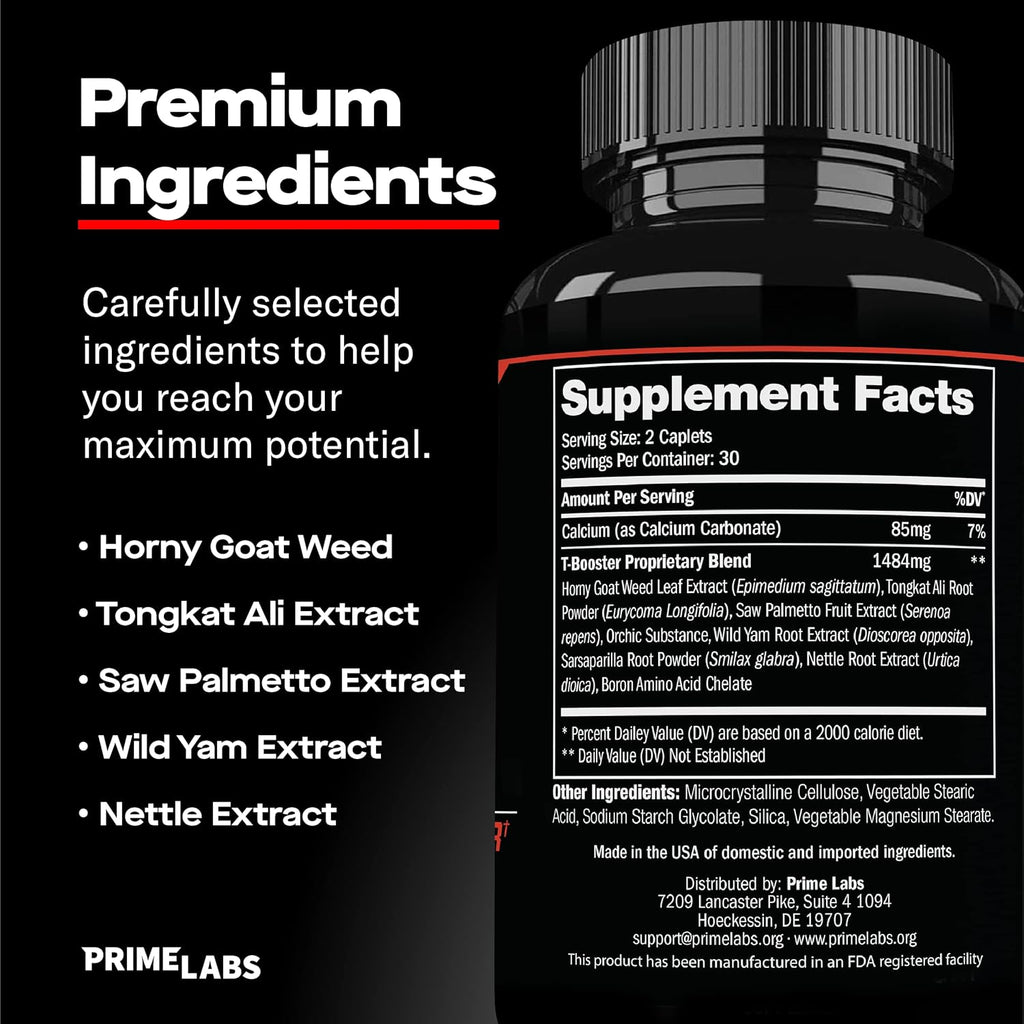 Testosterone Booster for Men – Stamina & Energy Support