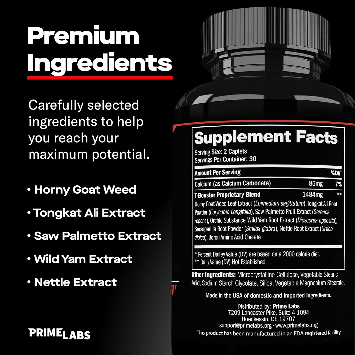 Testosterone Booster for Men – Stamina & Energy Support